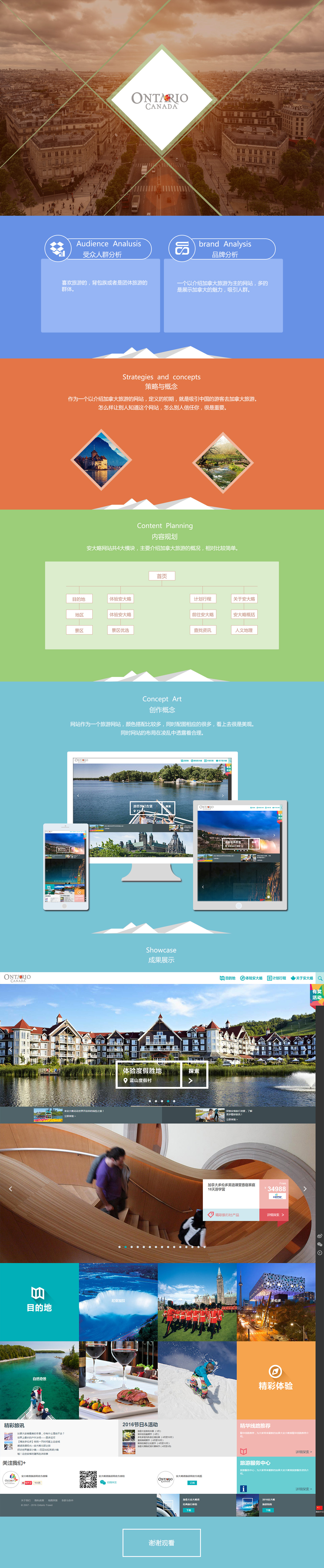 北京中聯學藝科技有限公司 響應式網站開發案例 安大略